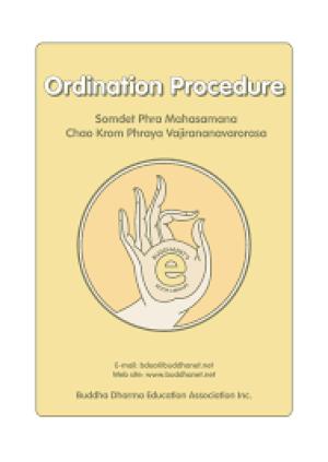 Ordination Procedure